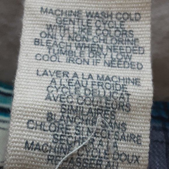 🌞 Band of Gypsies Plaid Blouse, Roll Sleeve, M - Picture 12 of 13